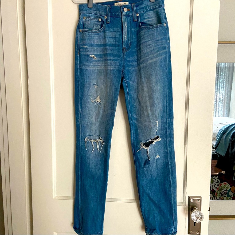 Madewell Perfect Vintage Jean, distressed